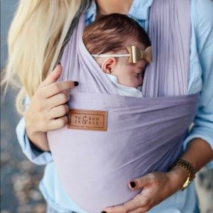 Tuck and Bundle Lavender Baby infant wrap carrier
